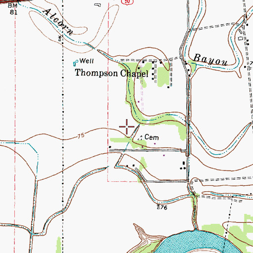 Topographic Map of New Territory Census Designated Place, TX