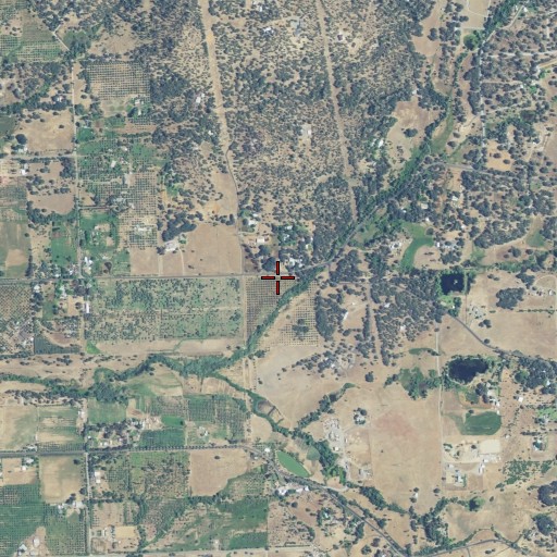 Aerial/Satellite Image of Palermo Census Designated Place, CA