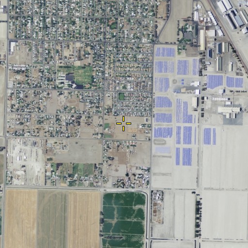 Aerial/Satellite Image of City of Corcoran, CA