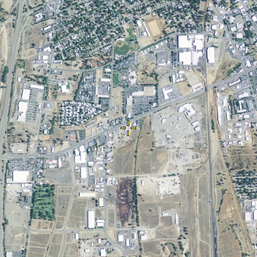 Aerial/Satellite Image of City of Oroville, CA