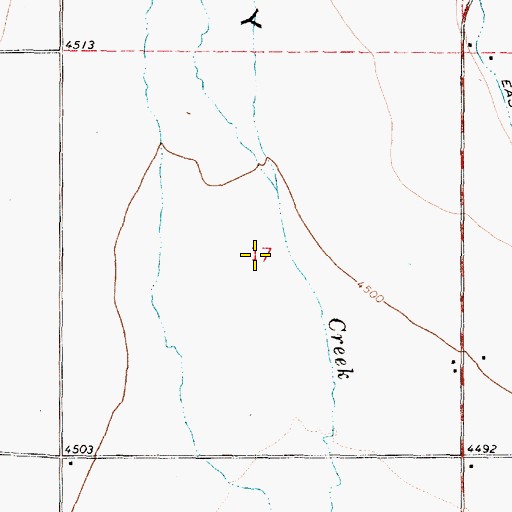 Topographic Map of Town of Howell, UT