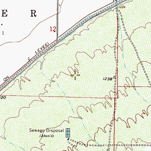 Topographic Map of District 5, AZ