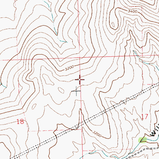 Topographic Map of Hot Springs District, MT