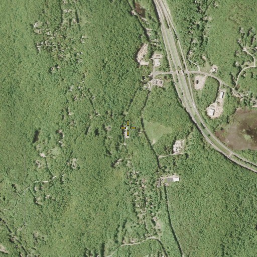 Aerial/Satellite Image of Ludingtonville Baptist Church Cemetery, NY