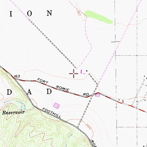 Topographic Map of Ex Mission Soledad, CA