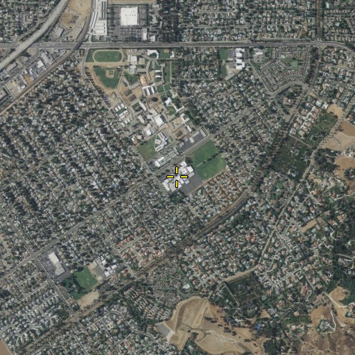 Aerial/Satellite Image of Gage Middle School, CA