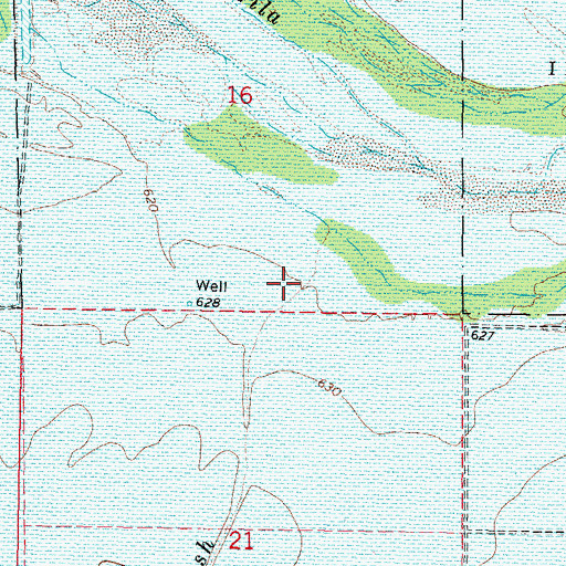 Topographic Map of Sauceda Wash, AZ
