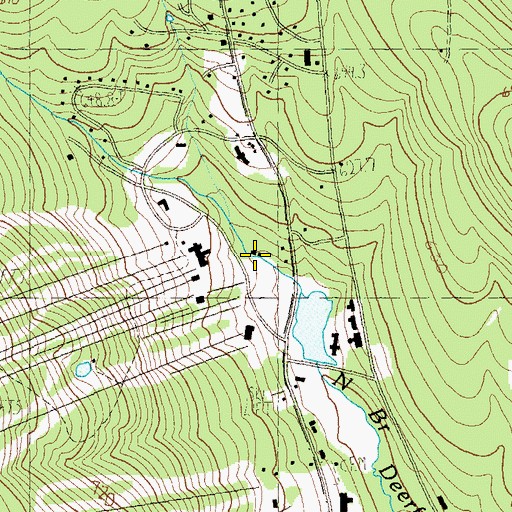 Topographic Map of Mount Snow Academy, VT