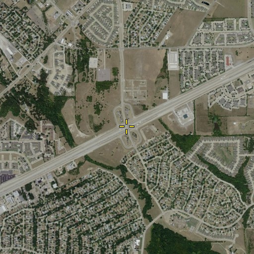 Aerial/Satellite Image of Interchange 59, TX