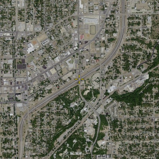 Aerial/Satellite Image of Interchange 425B, TX