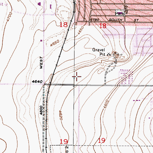 Topographic Map of Kingdom Hall of Jehovahs Witnesses West Jordan Congregation, UT