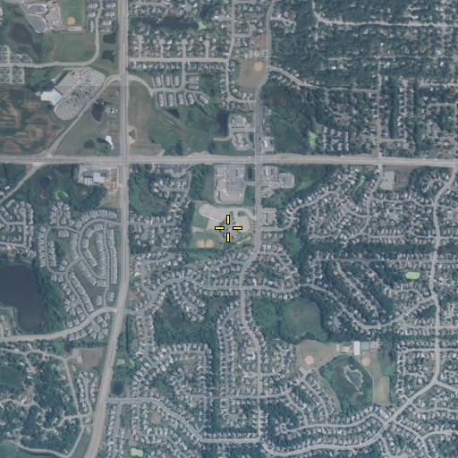 Aerial/Satellite Image of Harriet Bishop Elementary School, MN