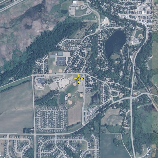 Aerial/Satellite Image of River Valley Education Center, MN