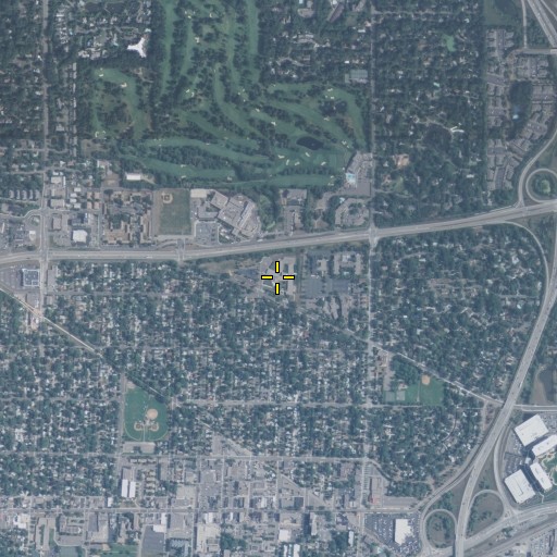 Aerial/Satellite Image of Alice Smith Elementary School, MN