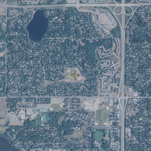 Aerial/Satellite Image of Pilgrim Lane Elementary School, MN