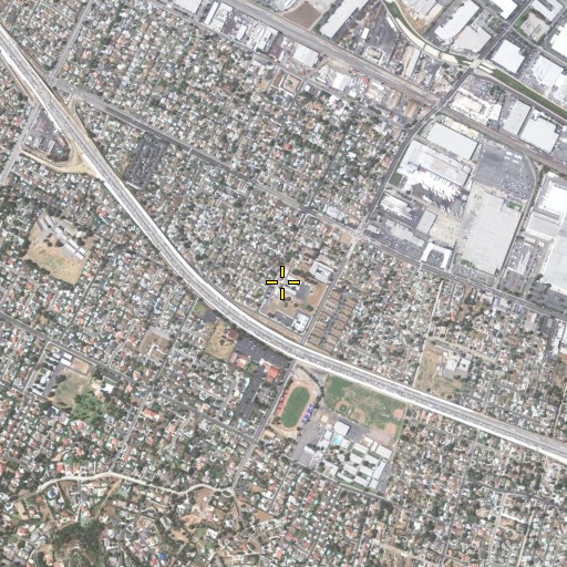 Aerial/Satellite Image of Hillgrove School, CA