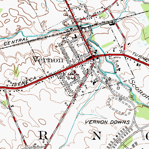 Topographic Map of Mount Vernon Presbyterian Church, NY