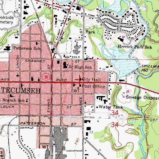 Tecumseh City Hall, MI