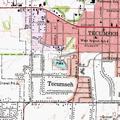 Tecumseh Park, MI