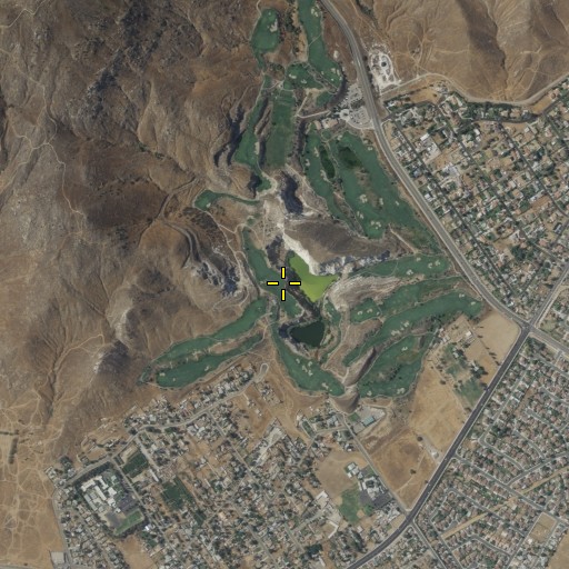 Aerial/Satellite Image of Jensens Quarry, CA