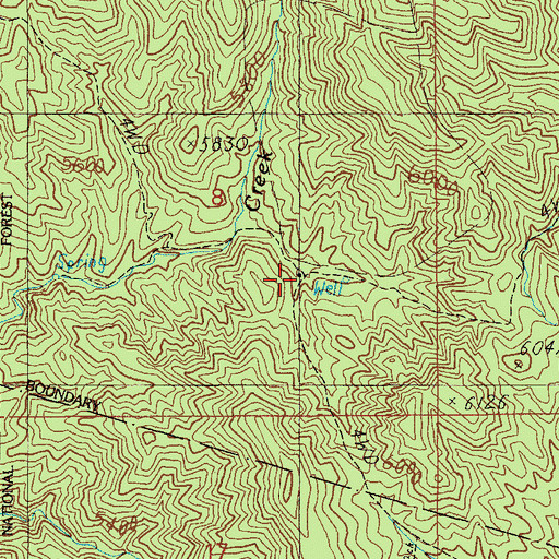 Topographic Map of Ellison Place (historical), AZ