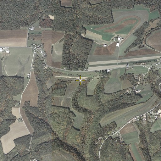 Aerial/Satellite Image of Jansen Vineyards Airport, PA