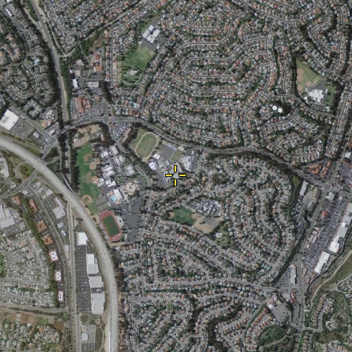 Aerial/Satellite Image of La Paz Intermediate School, CA