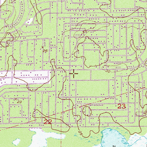Topographic Map of Community Alliance Church, FL