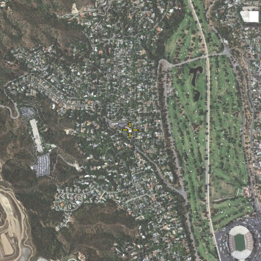 Aerial/Satellite Image of Linda Vista Elementary School, CA
