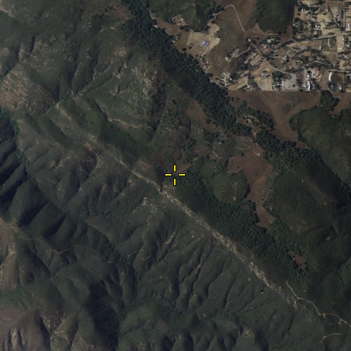 Aerial/Satellite Image of Los Chinos Spring, CA