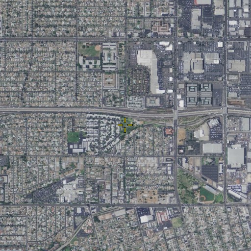 Aerial/Satellite Image of Manzanita Park, CA