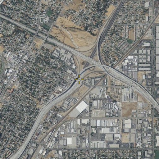 Aerial/Satellite Image of Interchange 34A, CA