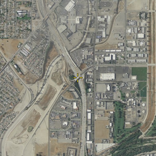 Aerial/Satellite Image of Interchange 41, CA