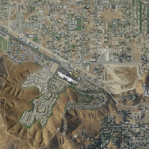 Aerial/Satellite Image of Petros Christian Academy, CA