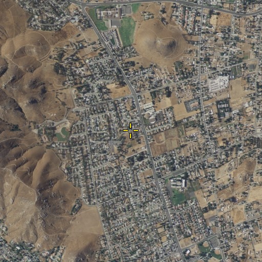 Aerial/Satellite Image of Palm Terrace Care Center, CA
