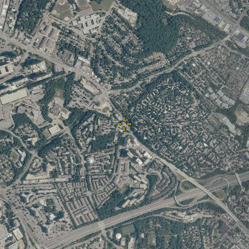 Aerial/Satellite Image of Alexandria Health Department, VA