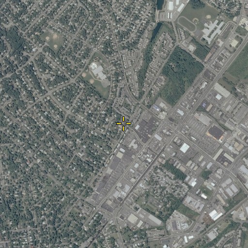 Aerial/Satellite Image of Church of God of Souls Harbor, VA