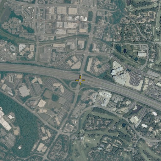 Aerial/Satellite Image of Interchange 12, VA