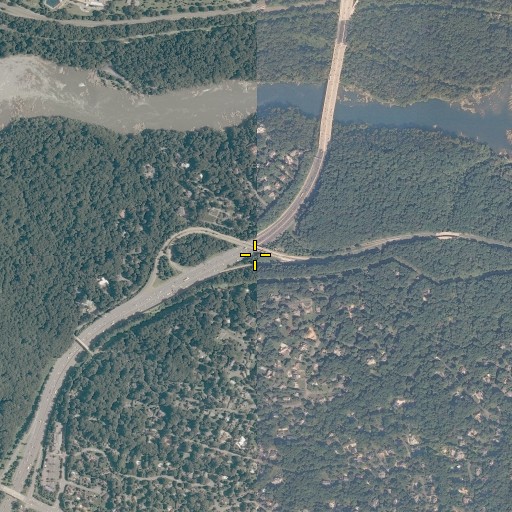 Aerial/Satellite Image of Interchange 43, VA