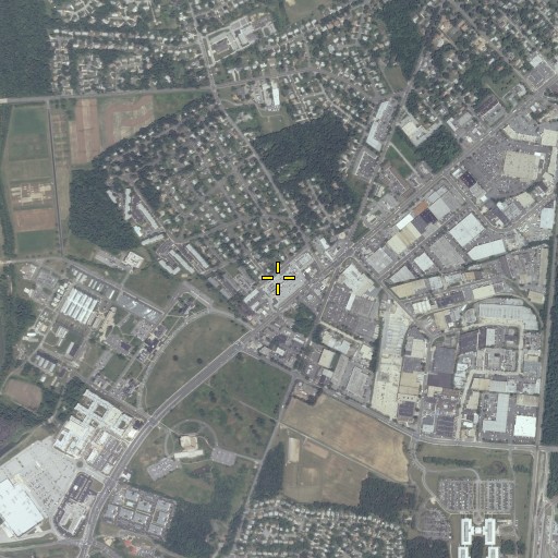 Aerial/Satellite Image of Chestnut Hills Shopping Center, MD