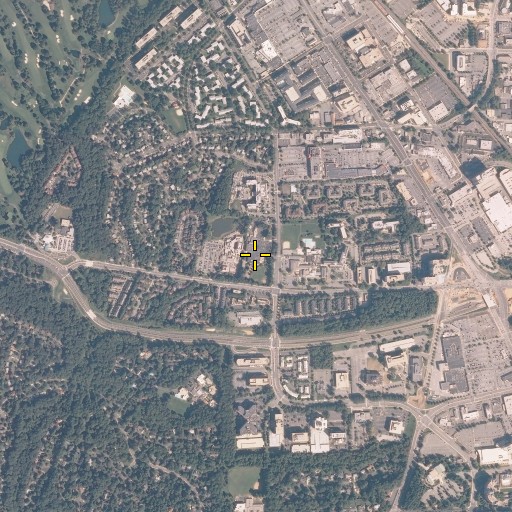 Aerial/Satellite Image of Midrasha Community Hebrew High School, MD