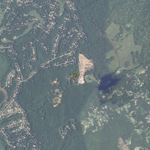 Aerial/Satellite Image of Saratoga, VA