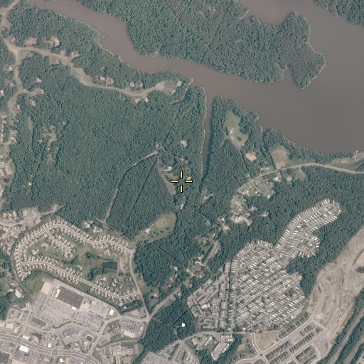 Aerial/Satellite Image of Smith Lake Landing, VA