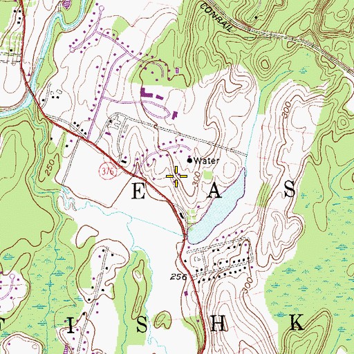 Topographic Map of Church of the Resurrection, NY