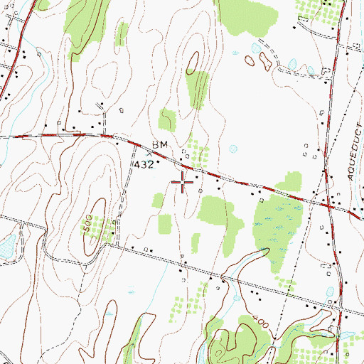 Topographic Map of Mid Hudson Christian Church, NY