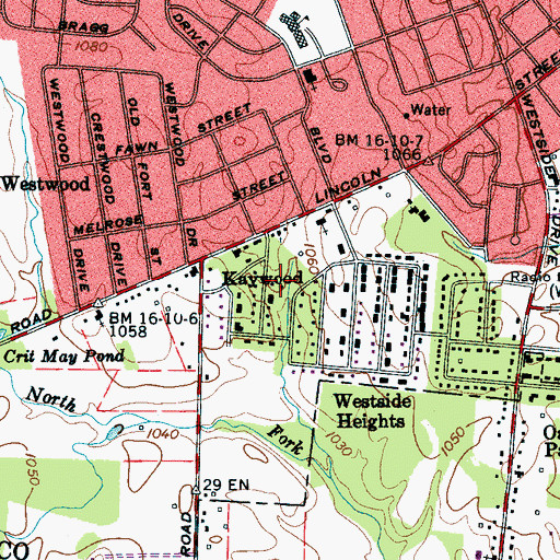 Topographic Map of Commissioner District 20, TN