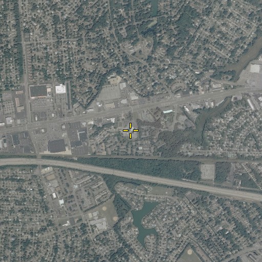 Aerial/Satellite Image of Open Door Christian Academy, VA