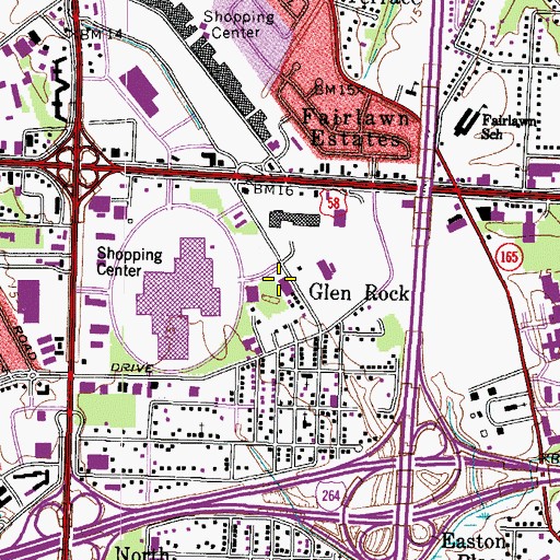 Topographic Map of Southeast Cooperative Education Program, VA