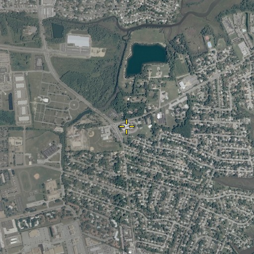 Aerial/Satellite Image of Mary Atkins Elementary School, VA