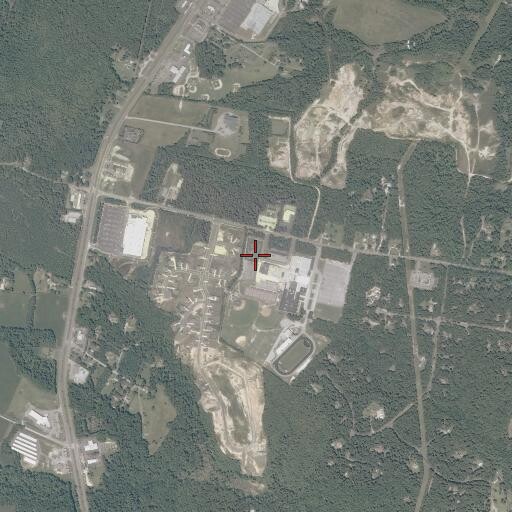 Aerial/Satellite Image of Page Middle School, VA